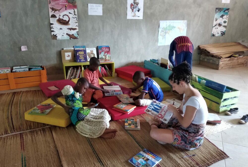 Des dons pour la bibliothèque