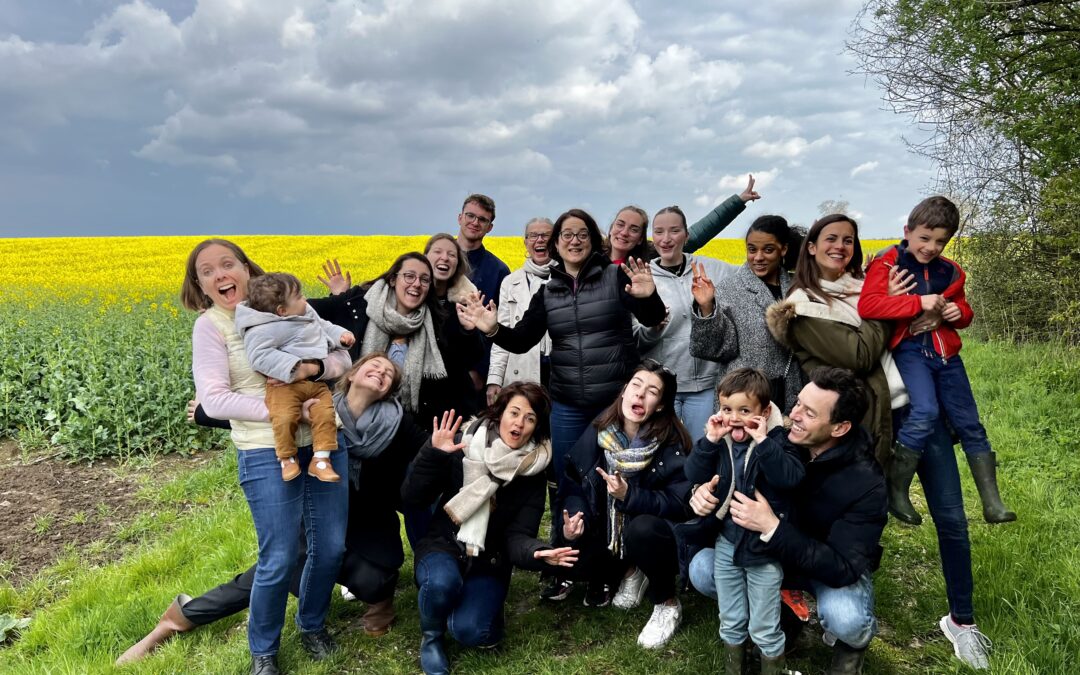 Les volontaires, prêts pour le séjour d’été !